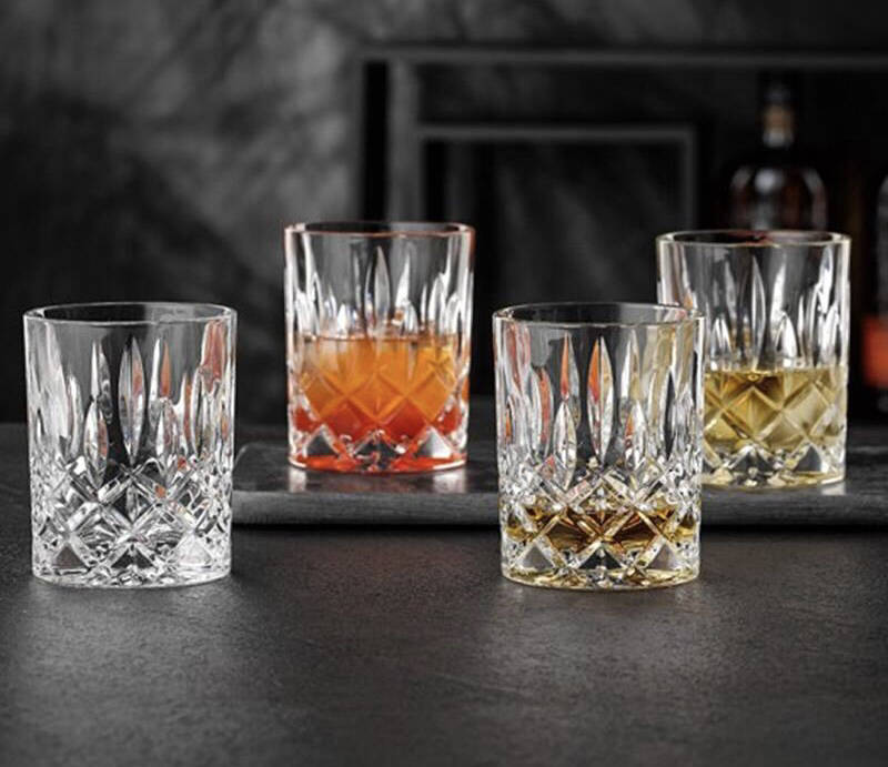 6 Shot Glasses Set 2oz Sublimation Crystal White Frosted Shot Glass Blanks
