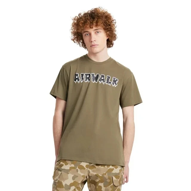 Airwalk Men's & Big Men's Short Sleeve Graphic T-Shirt - Small