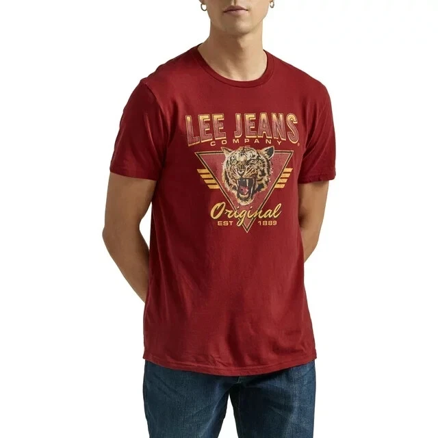Lee® Men's Short Sleeve Regular Fit Graphic Tee